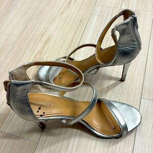 Silver Metallic Express Heels